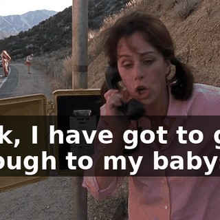 Look, I have got to get through to my babysit--
