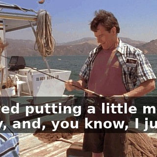 started putting a little money away, and, you know, I just...