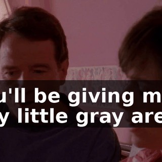 you'll be giving me a tiny little gray area