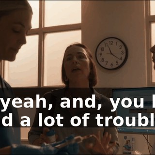 - Oh, yeah, and, you know, he had a lot of trouble