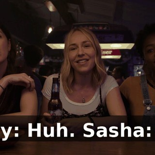 Sally: Huh. Sasha: Ah.