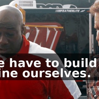 ...we have to build this engine ourselves.