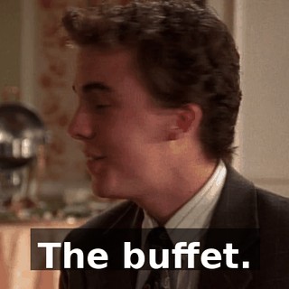The buffet.