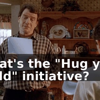 What's the "Hug your Child" initiative?