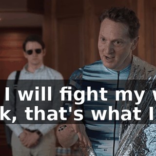 but I will fight my way back, that's what I do.