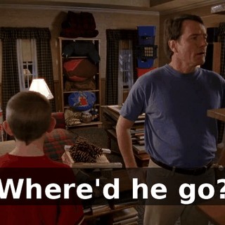 Where'd he go?
