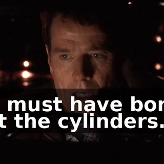 He must have bored out the cylinders.