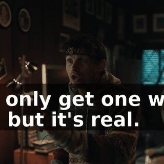 You only get one wish, Ian, but it's real.