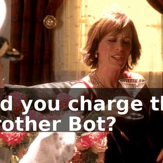 Did you charge the Brother Bot?
