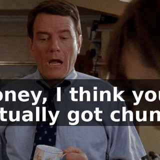 Honey, I think you actually got chunks