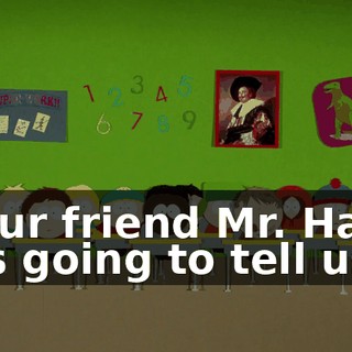 our friend Mr. Hat is going to tell us