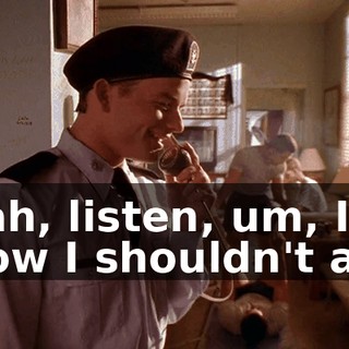 Yeah, listen, um, I know I shouldn't ask,
