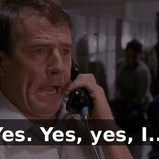 Yes. Yes, yes, I...