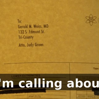 I'm calling about