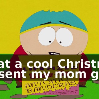 What a cool Christmas present my mom got!