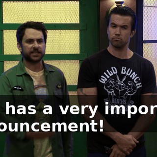 Mac has a very important announcement!