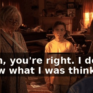 Yeah, you're right. I don't know what I was thinking.
