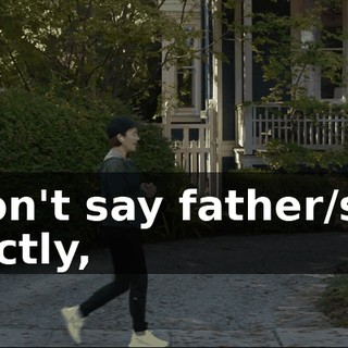 I won't say father/son, exactly,