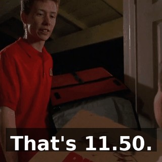 That's $11.50.