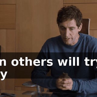 then others will try to copy