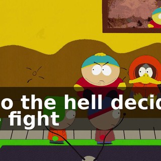 Who the hell decided the fight