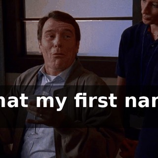 what my first name is.