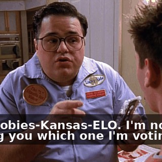 Or Doobies-Kansas-ELO. I'm not telling you which one I'm voting for.