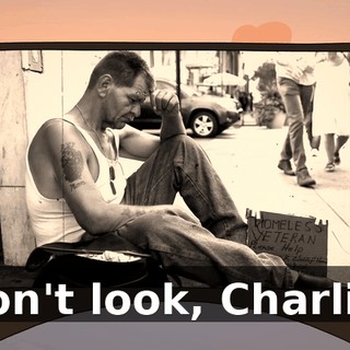 Don't look, Charlie.
