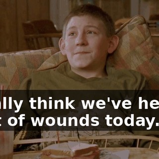 I really think we've healed a lot of wounds today.