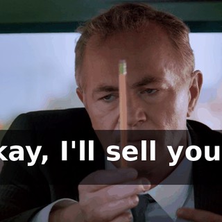 - Okay, I'll sell you my car.
