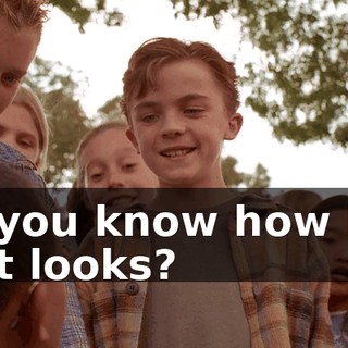 Do you know how bad that looks?