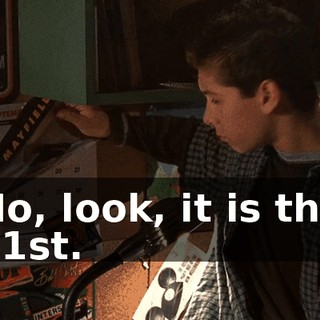No, look, it is the 31st.