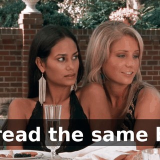 They read the same books.