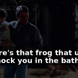 Where's that frog that used to shock you in the bathtub?