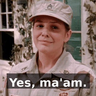 Yes, ma'am.