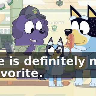 He is definitely my favorite.