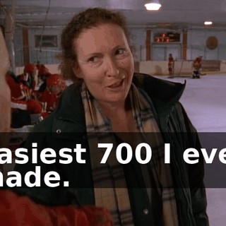 Easiest 700 I ever made.