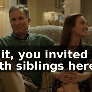 Wait, you invited my birth siblings here?