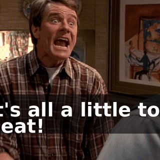 It's all a little too neat!