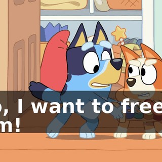 No, I want to freeze him!