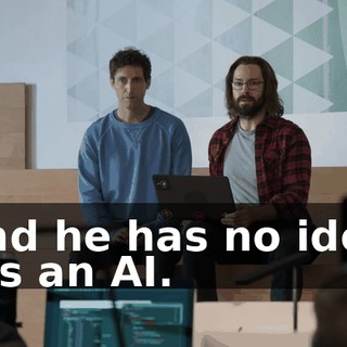 and he has no idea it's an AI.