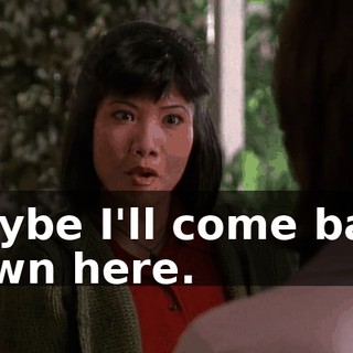 Maybe I'll come back down here.