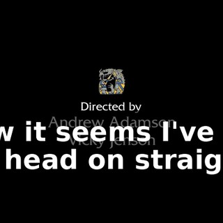 Now it seems I've got my head on straight.