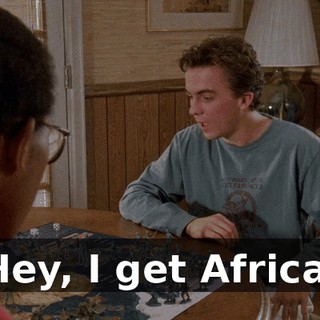 Hey, I get Africa.