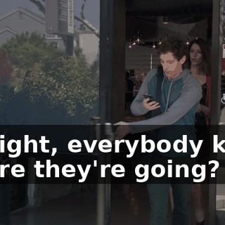 All right, everybody know where they're going?