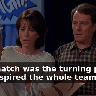 His match was the turning point. He inspired the whole team.