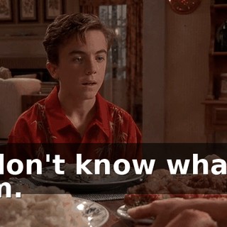 I don't know what I am.