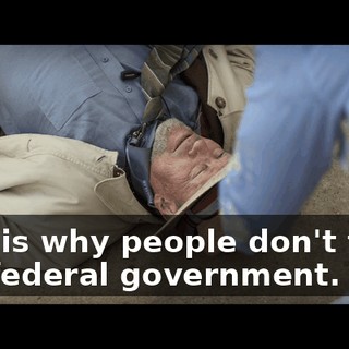 This is why people don't trust the federal government.