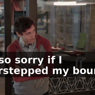 I'm so sorry if I overstepped my bounds.