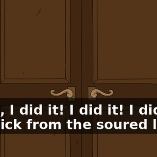 Guys, I did it! I did it! I didn't get sick from the soured lamb.